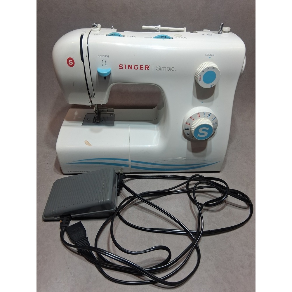 Singer Simple 2263 home sewing machine for parts or repair only (Read Descript..